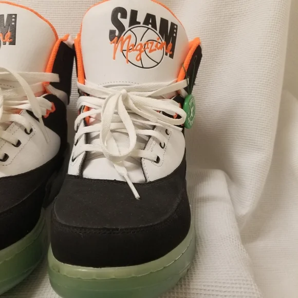 NWOT Rare Patrick Ewing Slam Dunk Magazine Black Orange White - Picture 6 of 16